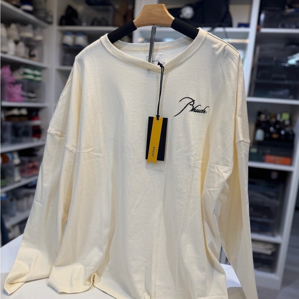 Rhude Off-White Logo Tee Size XL NEW WITH TAGS